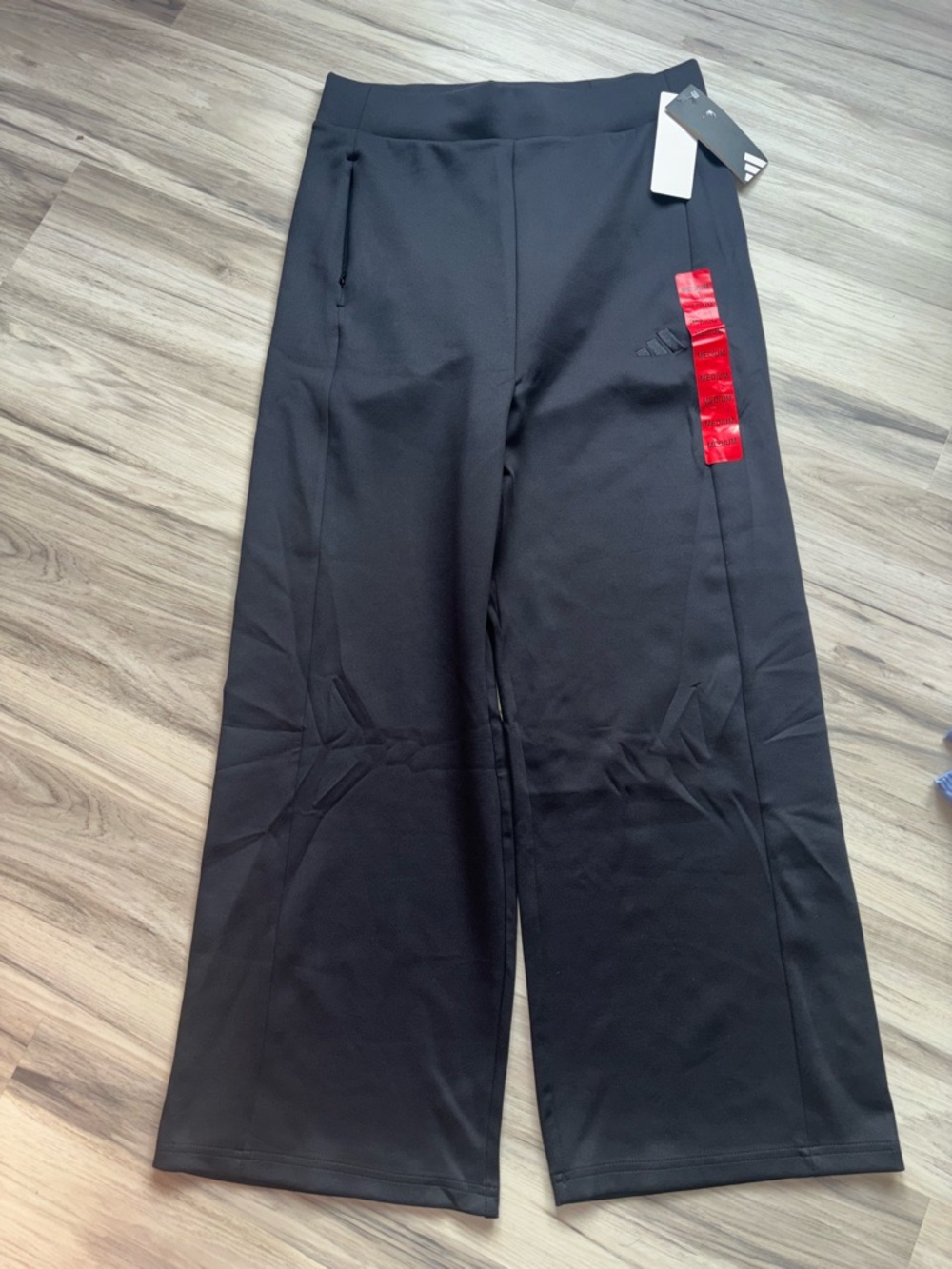 Athletic Adidas Woman’s Wide Leg Pants - Picture 6 of 6